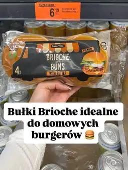 Biedronka Bułki Brioche BakerVille z masłem oferta