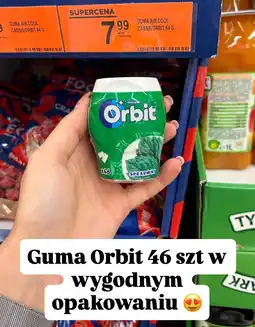 Biedronka Guma do żucia Orbit Spearmint 46 szt oferta