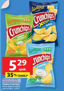Auchan Chipsy Crunchips oferta