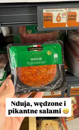 Biedronka Salami Nduja Gusto Bello oferta