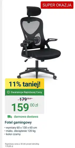 ERLI Fotel gamingowy O oferta
