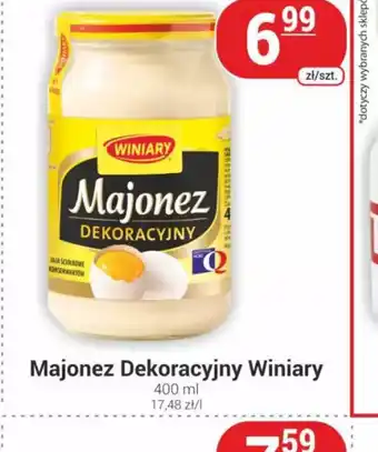 Delikatesy Sezam Majonez Dekoracyjny Winiary oferta