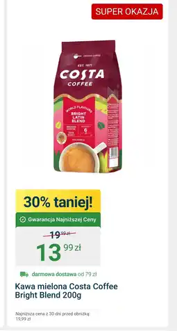 ERLI Kawa mielona Costa Coffee oferta