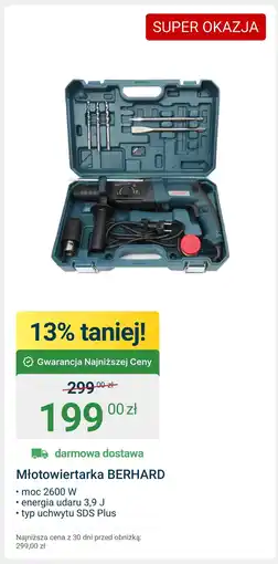 ERLI Młotowiertarka Berhard oferta