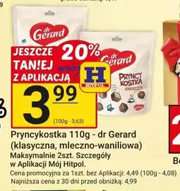 Hitpol Princykostka dr Gerard klasyczna mleczno-waniliowa oferta