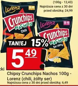 Hitpol Chipsy Crunchips Nachos Lorenz oferta
