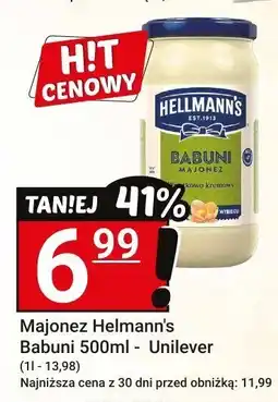 Hitpol Majonez Hellmann's Babuni Unilever oferta
