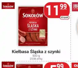 Delikatesy Sezam Kiełbasa Sląska z szynki Sokołów oferta