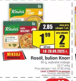 Delikatesy Sezam Rosół, bulion Knorr oferta