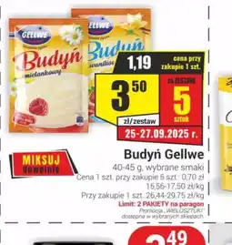 Delikatesy Sezam Budyń Gellwe oferta