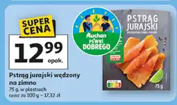 Auchan Pstrąg jurajski wędzony na zimno Auchan oferta