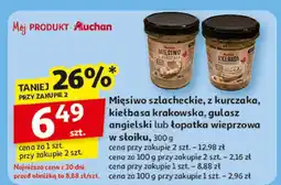 Auchan Mięsiwo szlacheckie z kurczaka Auchan oferta