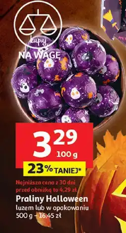 Auchan Słodycze Praliny Halloween Auchan oferta