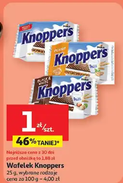 Auchan Wafelek Knoppers oferta