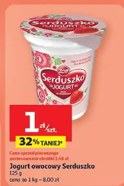 Auchan Jogurt owocowy Serduszko oferta
