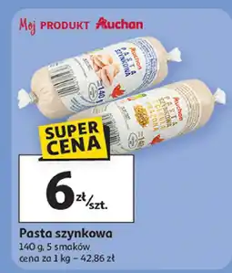 Auchan Pasta szynkowa Mój Produkt Auchan oferta