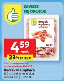 Auchan Boczek w słupkach Auchan oferta