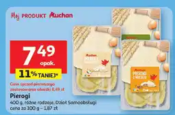 Auchan Pierogi różne rodzaje Auchan oferta