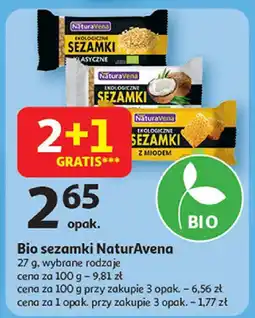 Auchan Sezamki NaturAvena BIO oferta