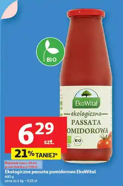 Auchan Passata pomidorowa EkoWital BIO oferta