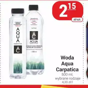 Delikatesy Sezam Woda Aqua Carpatica oferta