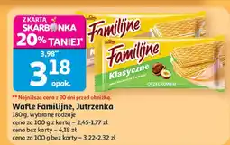 Auchan Wafle Familijne Jutrzenka oferta