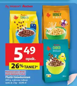 Auchan Płatki śniadaniowe Auchan oferta