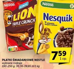 Groszek Płatki śniadaniowe Nestle oferta