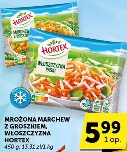 Groszek Mrożona marchew z groszkiem, włoszczyzna Hortex oferta