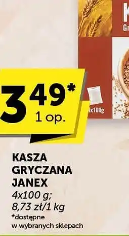 Groszek Kasza gryczana Janex oferta