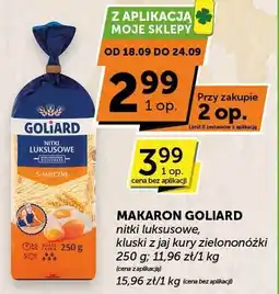 Groszek Makaron Goliard ribki luksusowe, kluski z jaj kury zielononóżki oferta