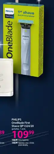 Hebe Golarka Philips OneBlade First Shave QP1324/20 oferta