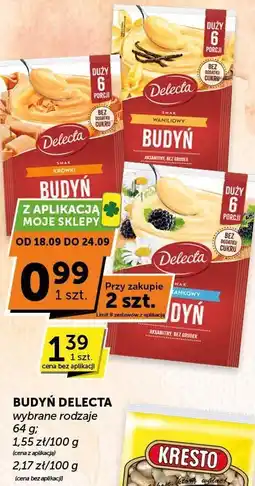 Groszek Budyń Delecta oferta