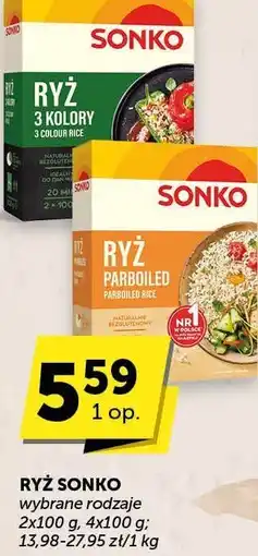 ABC Ryż Sonko wybrane rodzaje oferta