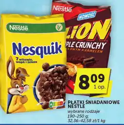 Groszek Płatki śniadaniowe Nestle oferta