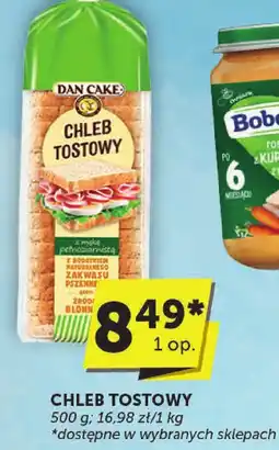 Groszek Chleb tostowy Dan Cake oferta