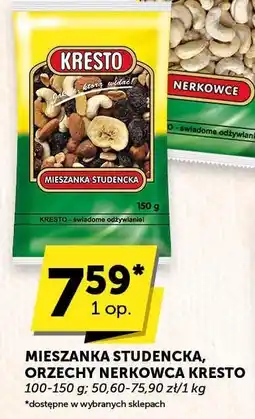 ABC Mieszanka studencka i orzechy nerkowca Kresto oferta
