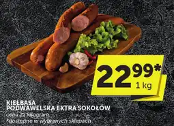 Groszek Kiełbasa podwawelska extra SOKOŁÓW oferta