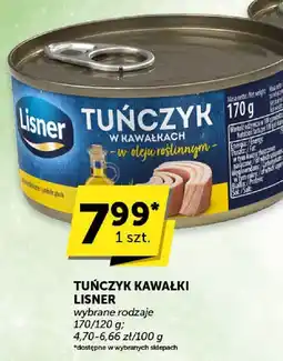 Euro Sklep Tuńczyk Lisner w kawałkach oferta