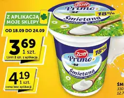 ABC Śmietana Primo 18% Zott oferta
