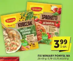 Groszek Fix Winiary Pomysł na oferta