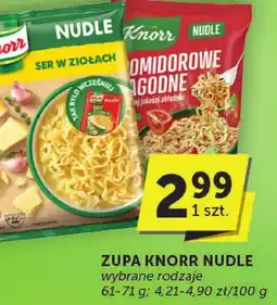 Groszek Zupa Knorr Nudle oferta