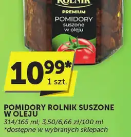 Groszek Pomidory Rolnik suszone w oleju oferta