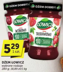 Groszek Dżem Łowicz wiśniowy, truskawkowy oferta