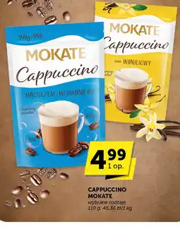 Groszek Kawa cappuccino Mokate z magnezem i witaminą B6, waniliowe oferta