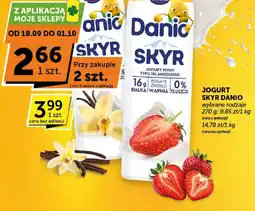 Groszek Jogurt Danio Skyr truskawkowy Danone oferta
