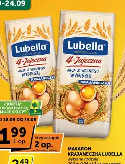 Groszek Makaron Lubella 4-jajeczna Krajaneczka oferta