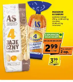 Groszek Makaron As Babuni 4 jajeczny wstążeczki oferta