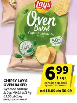 Groszek Chipsy Lay's Oven Baked Yoghurt with herbs 130g oferta
