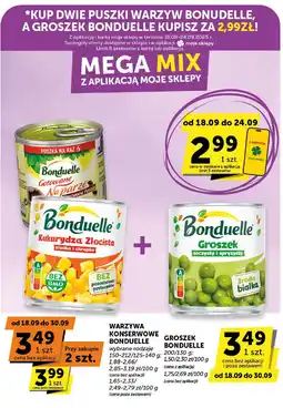 Groszek Warzywa konserwowe Bonduelle różne rodzaje oferta